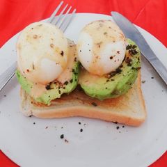 A picture of Delicious Egg and Avo Toast.