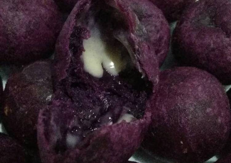 Bola Ubi Ungu Kopong isi Keju