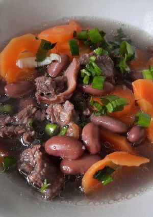 Foto resep Sup Brenebon (Kacang Merah)