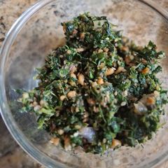 A picture of Methi sukka.