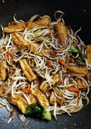 Foto resep Tumis Tauge Tahu Petis