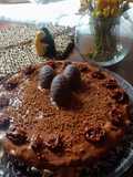 Torta Pascuas de brownie ♥️