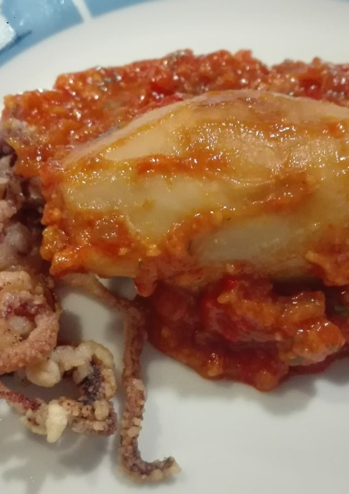 Una foto de Calamares rellenos