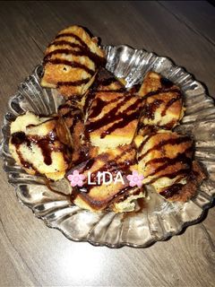 عکسی از دستور شیرینی مکرون بدون روکش (سس شکلاتی)
