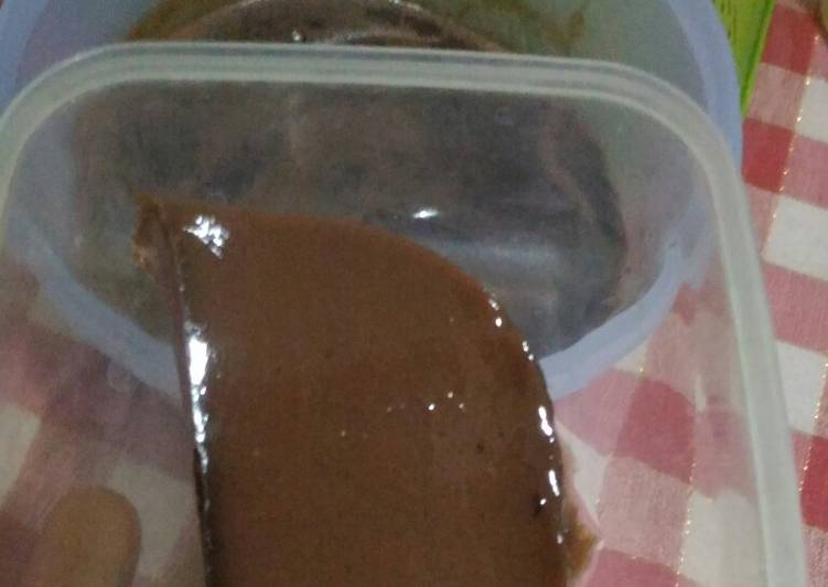 Puding jelly choco