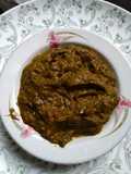 ধনেপাতা সুটকি ভর্তা রসুন দিয়ে