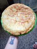 Tortilla de papa y cebolla