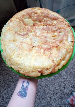 Una foto de Tortilla de papa y cebolla