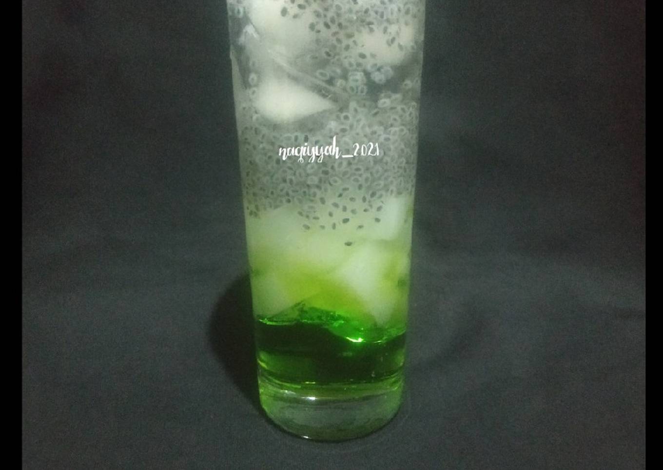 249. Es sirup melon nata de coco