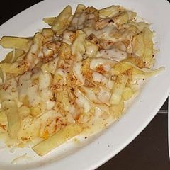 A picture of Irish potatoes fries.