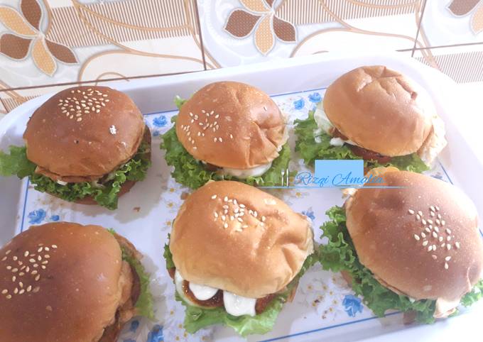 Anti Ribet, Buat Krabby Patty/Burger Homemade (ala Cici) Ekonomis Untuk Jualan