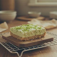 A picture of Coconut Key Lime Pie Bar.