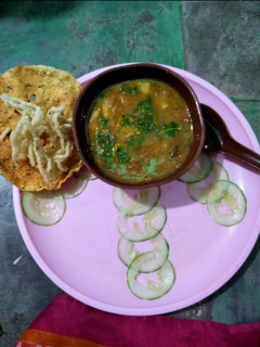 दाल ढोकली (dal dhokli recipe in Hindi) रेसिपी मुख्य फोटो