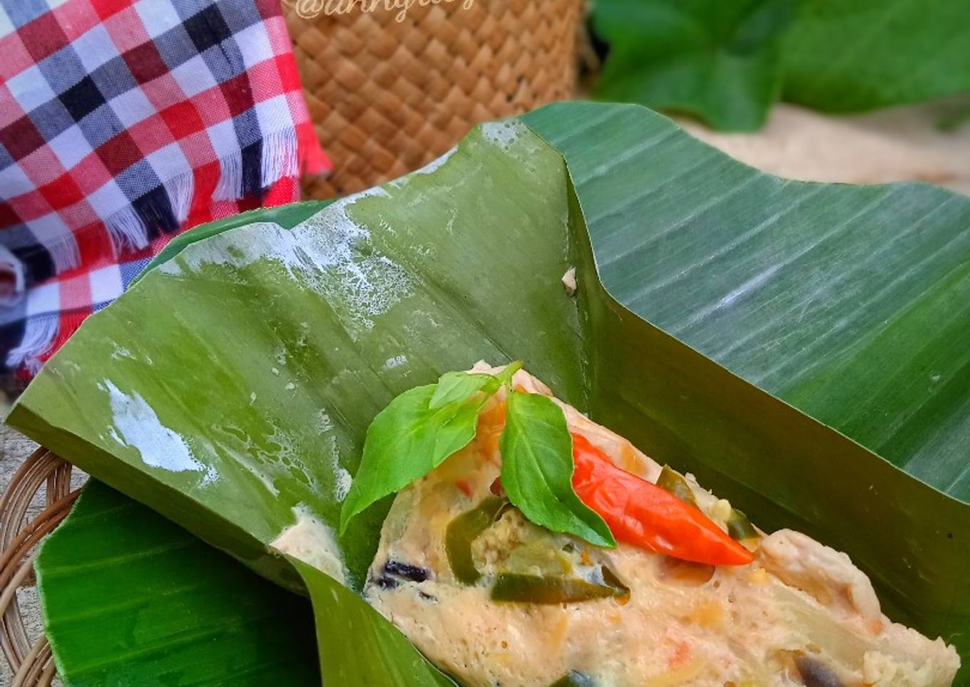 Pepes Tempe Labu Siam