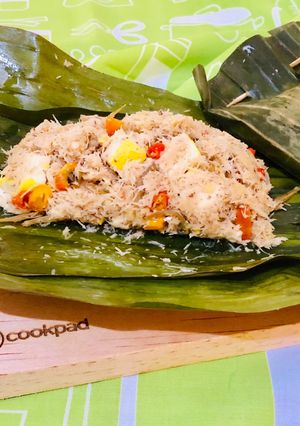 Foto resep Botok Pepes Tahu Teri Kelapa Jawa Timuran
