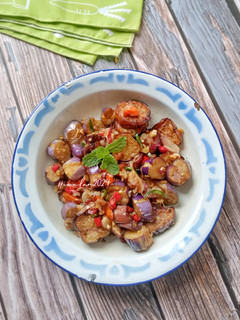 Foto resep Sambal Matah Terong Goreng