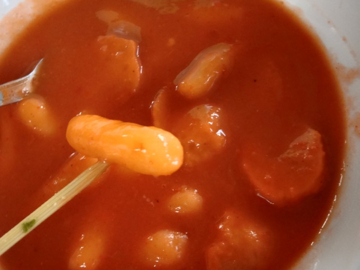 Resep Tteokbokki homemade Anti Gagal
