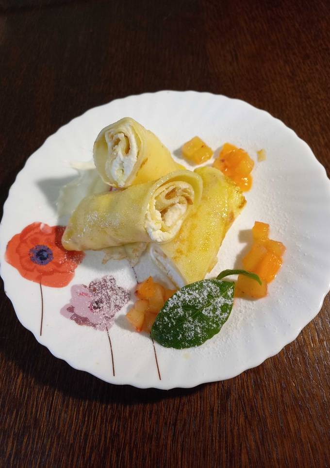 Млинці з сиром