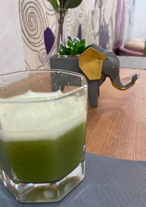 صورة لوصفة عصير الخيار والليمون 🍋