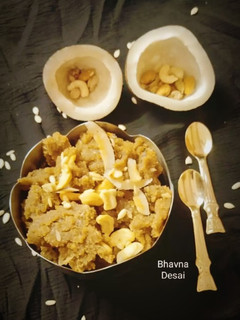 ગોળ નો શીરો રેસીપી મુખ્ય ફોટો