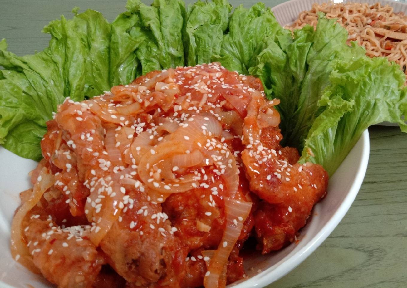 Langkah Mudah untuk Menyiapkan Ayam Goreng Saus Madu, Lezat Sekali