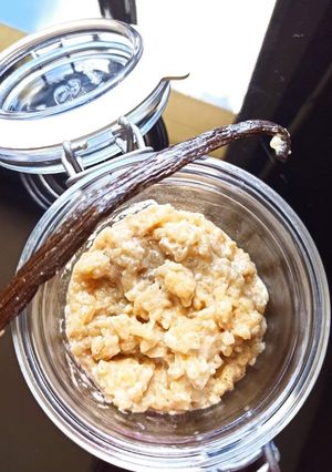 Une photo de Riz au lait de coco, vanille