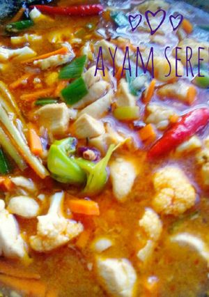 Foto resep Ayam sereh aka Ayam paprik