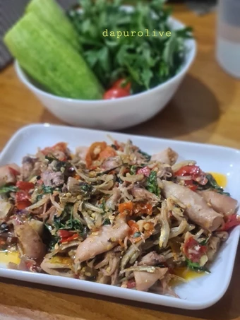 Langkah Gampang Menyiapkan Resep Cumi Teri Sambal Kemangi yang Uenak Anti Ribet, Bisa Manjain Lidah