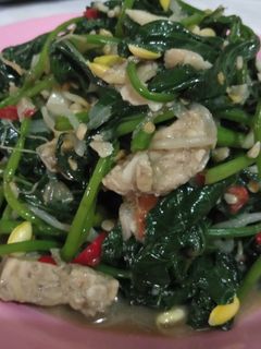 Foto resep Oseng daun ubi