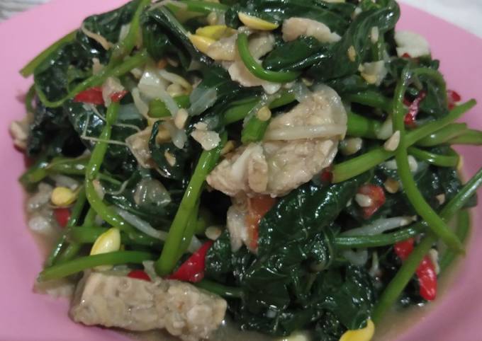 Cara Membuat Oseng daun ubi Praktis