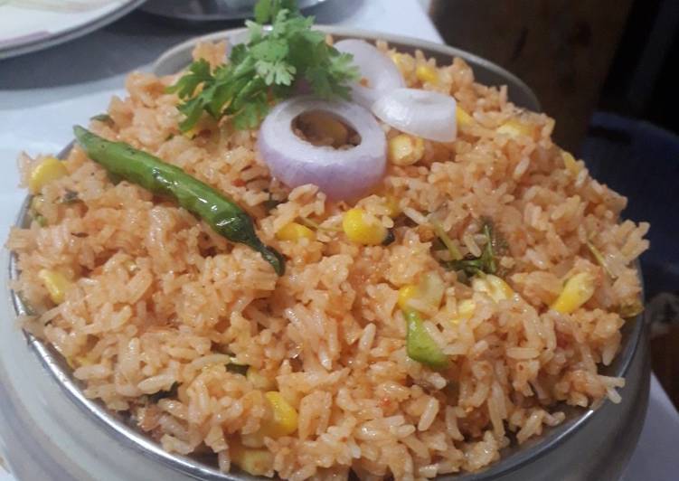 Sweet corn Pulao