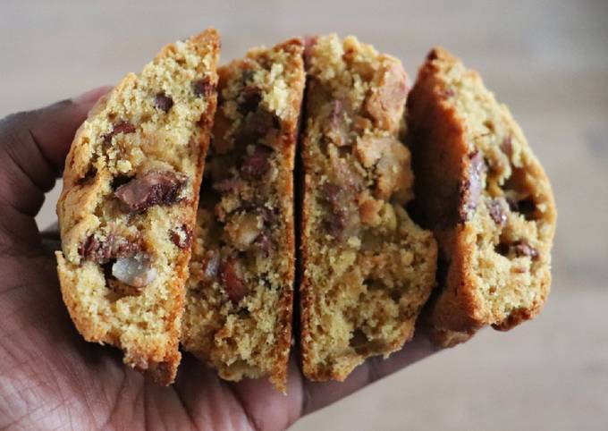 Le moyen le plus simple de Cuire Délicieuse Gros Cookies chocolat
noisettes