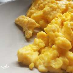 A picture of Scrambled Egg McD 100% otentik 🍳.