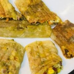 A picture of Grilled veg franky.