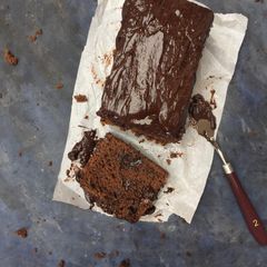 A picture of Chocolate loaf cake.