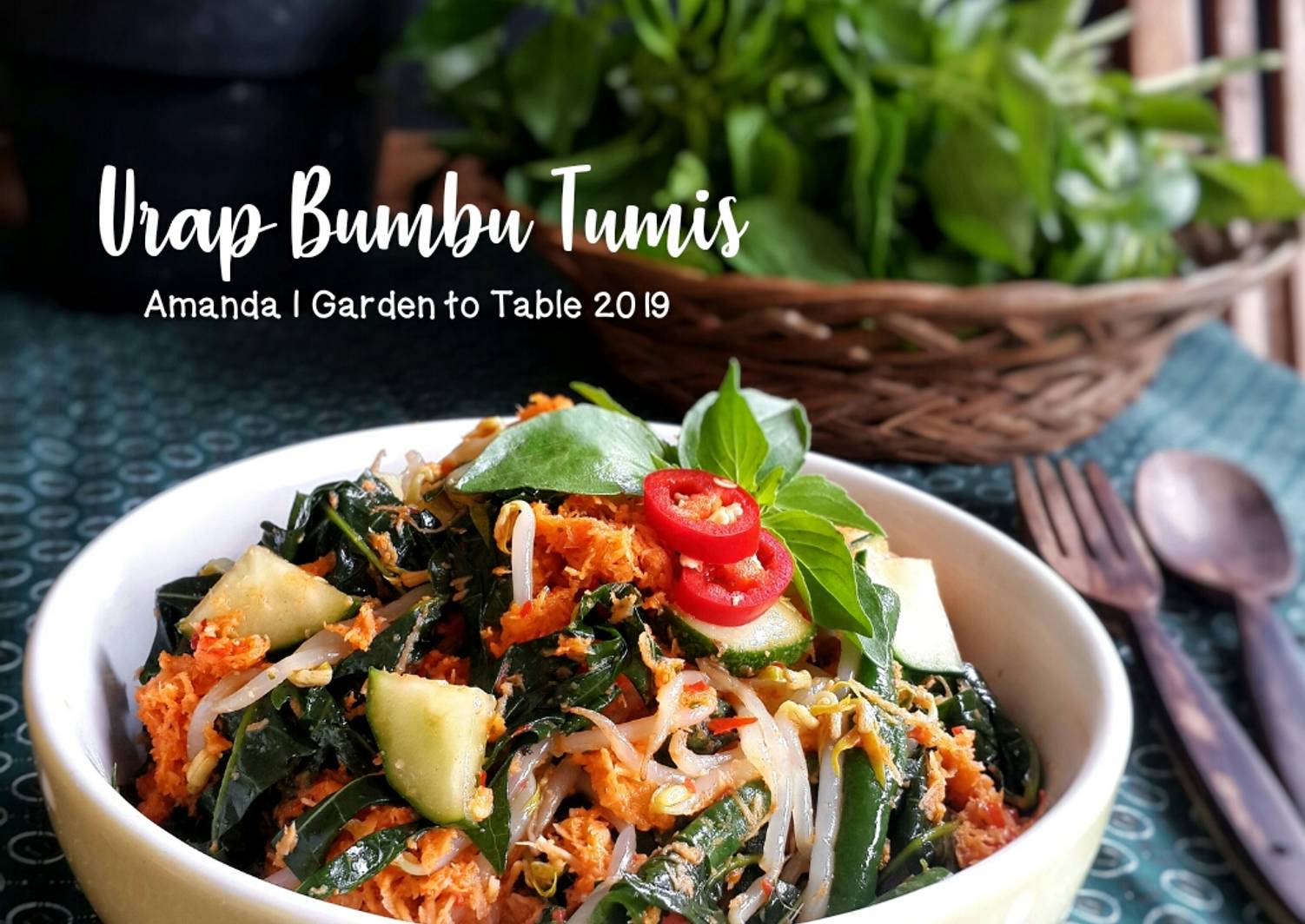 Resep Urap Bumbu Tumis oleh Amanda | Garden To Table - Cookpad