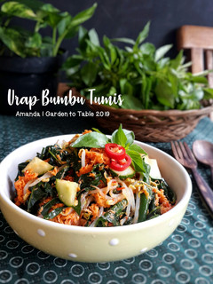 Foto resep Urap Bumbu Tumis
