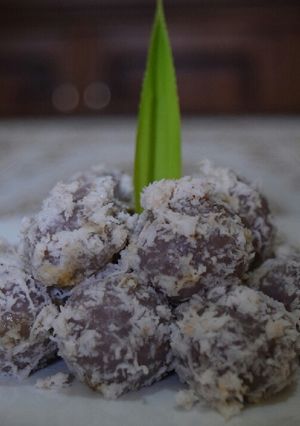 Foto resep Klepon ubi ungu lembut