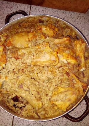 A picture of Coconut Rice.
