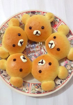 Foto resep Killer soft bread character