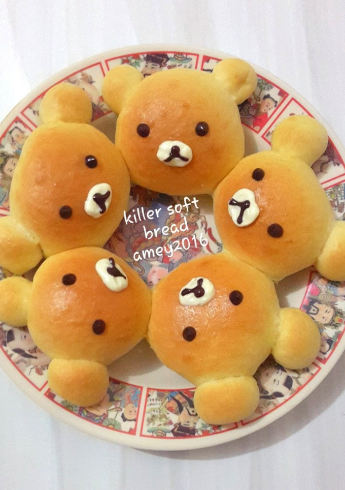 Foto resep Killer soft bread character