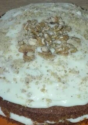 Foto principal de Tarta de zanahoria & nueces con frosting de queso