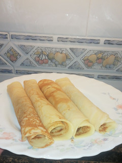Una foto de Crepes rellenos