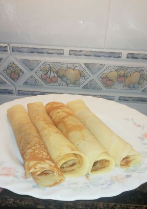 Una foto de Crepes rellenos