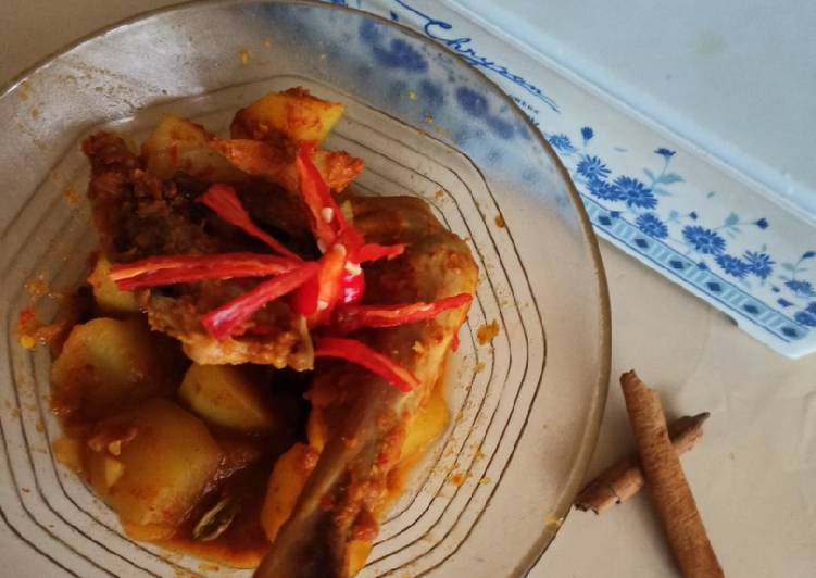 Resep Chicken Potato Curry Anti Gagal