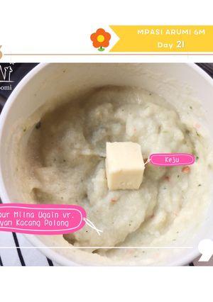 Foto resep 💕Mpasi Arumi 6M day 21💕