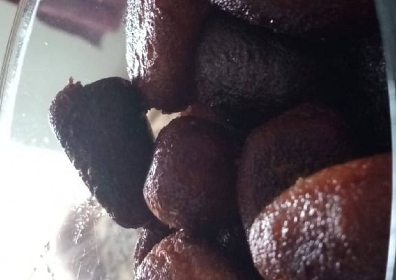 Kala Jamun with homemade koya