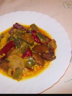 Una foto de Níscalos con arroz caldoso