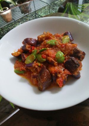 Foto resep Balado Terong Pete