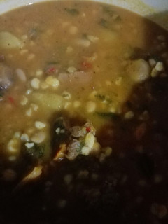 Una foto de Locro fácil
